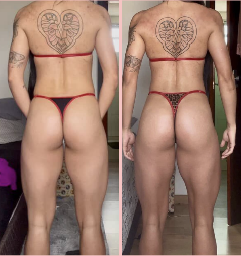 Transformação de aluna · Desafio Seca Diva